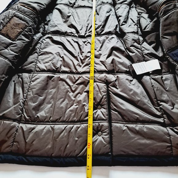 NEW Men's Gimo's Black Warm Jacket Coat Size 54 & 56 - Picture 13 of 16